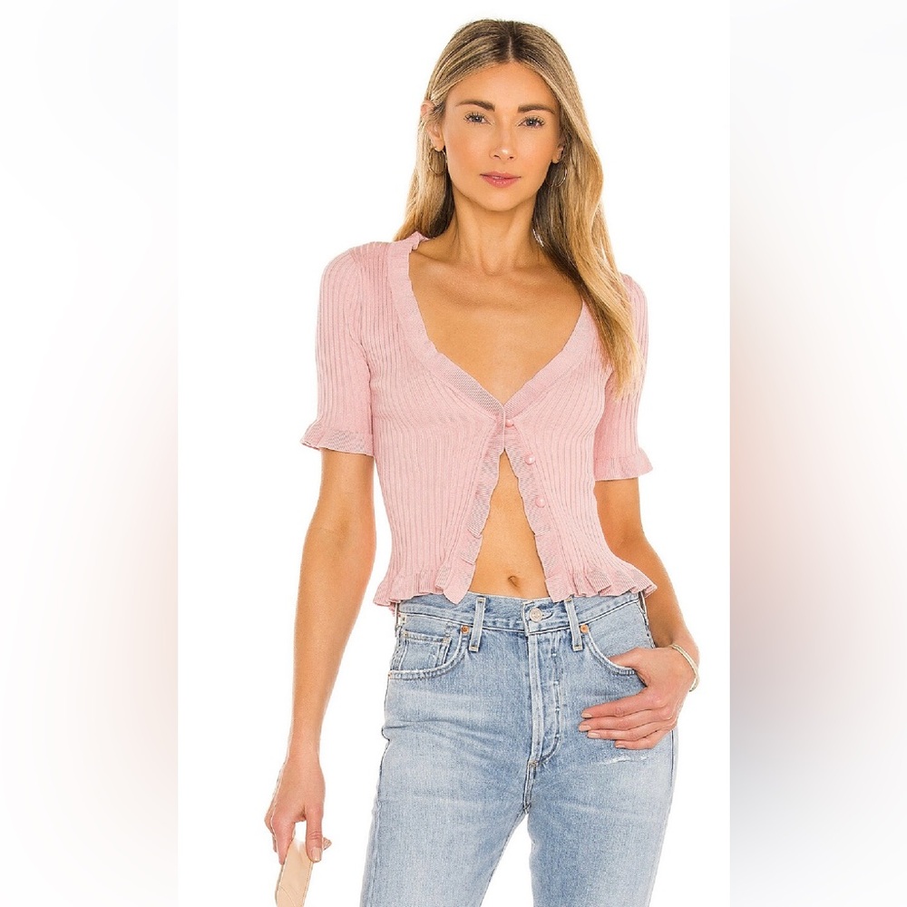 Lovers + Friends Carissa Ruffle Sweater